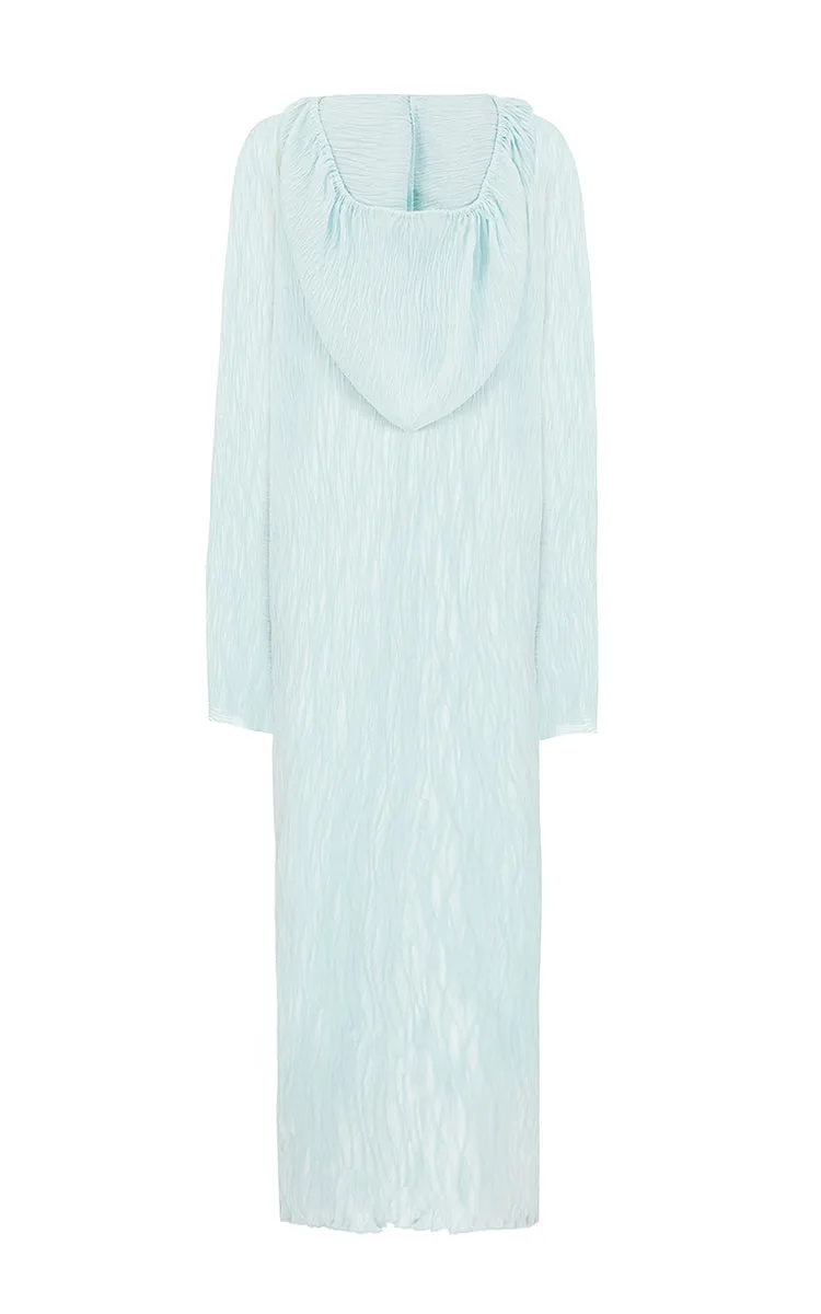 Long frilled dress