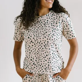 Lounge Premium Pajama Top - Dalmatian