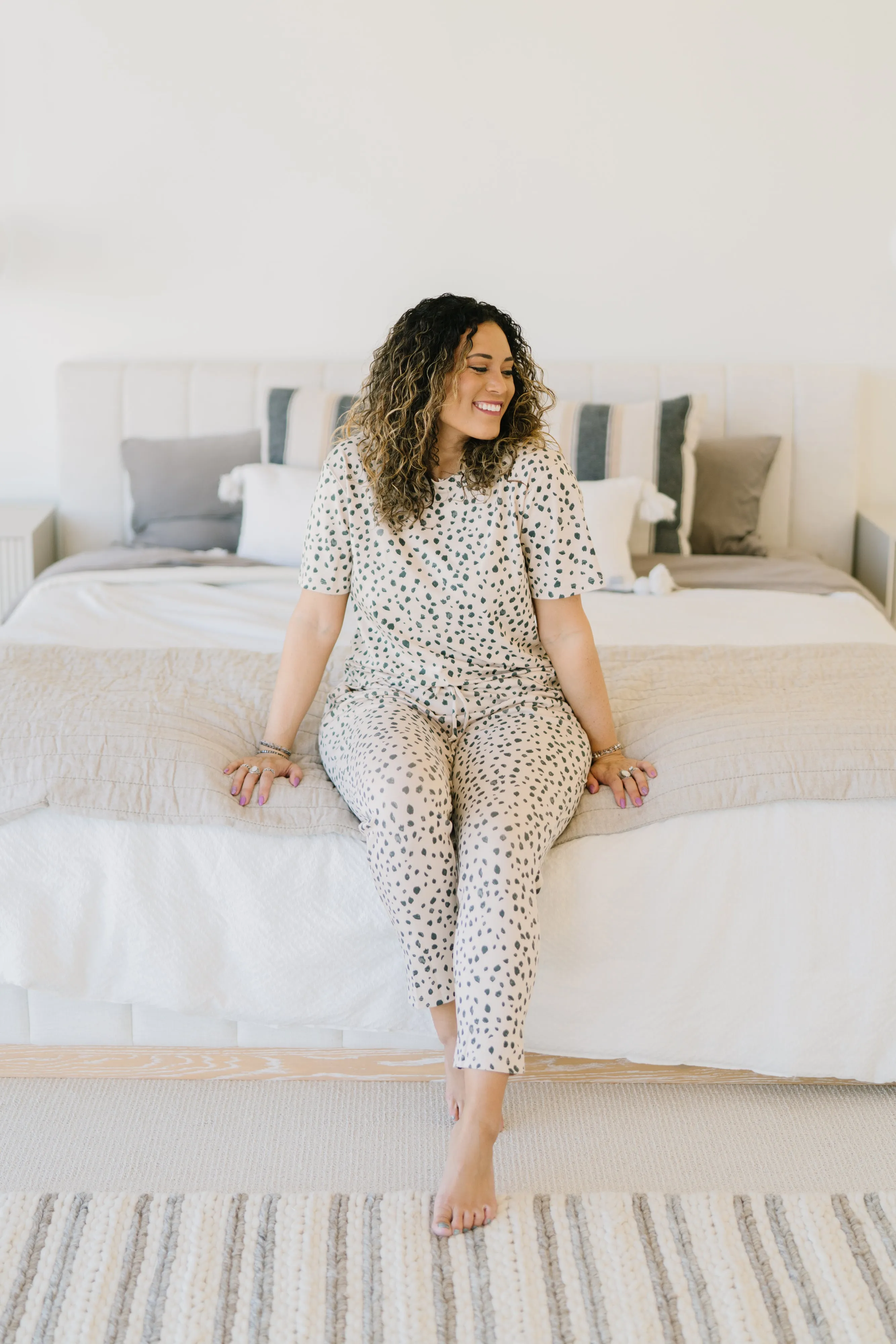 Lounge Premium Pajama Top - Dalmatian