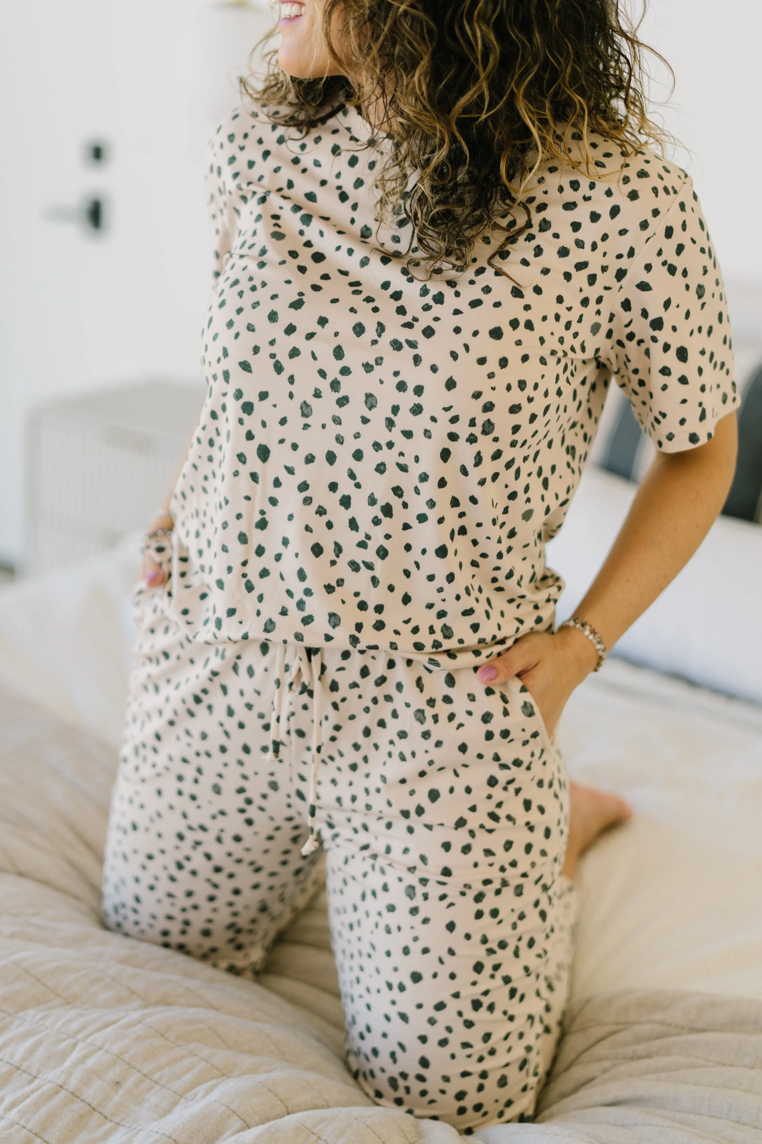 Lounge Premium Pajama Top - Dalmatian