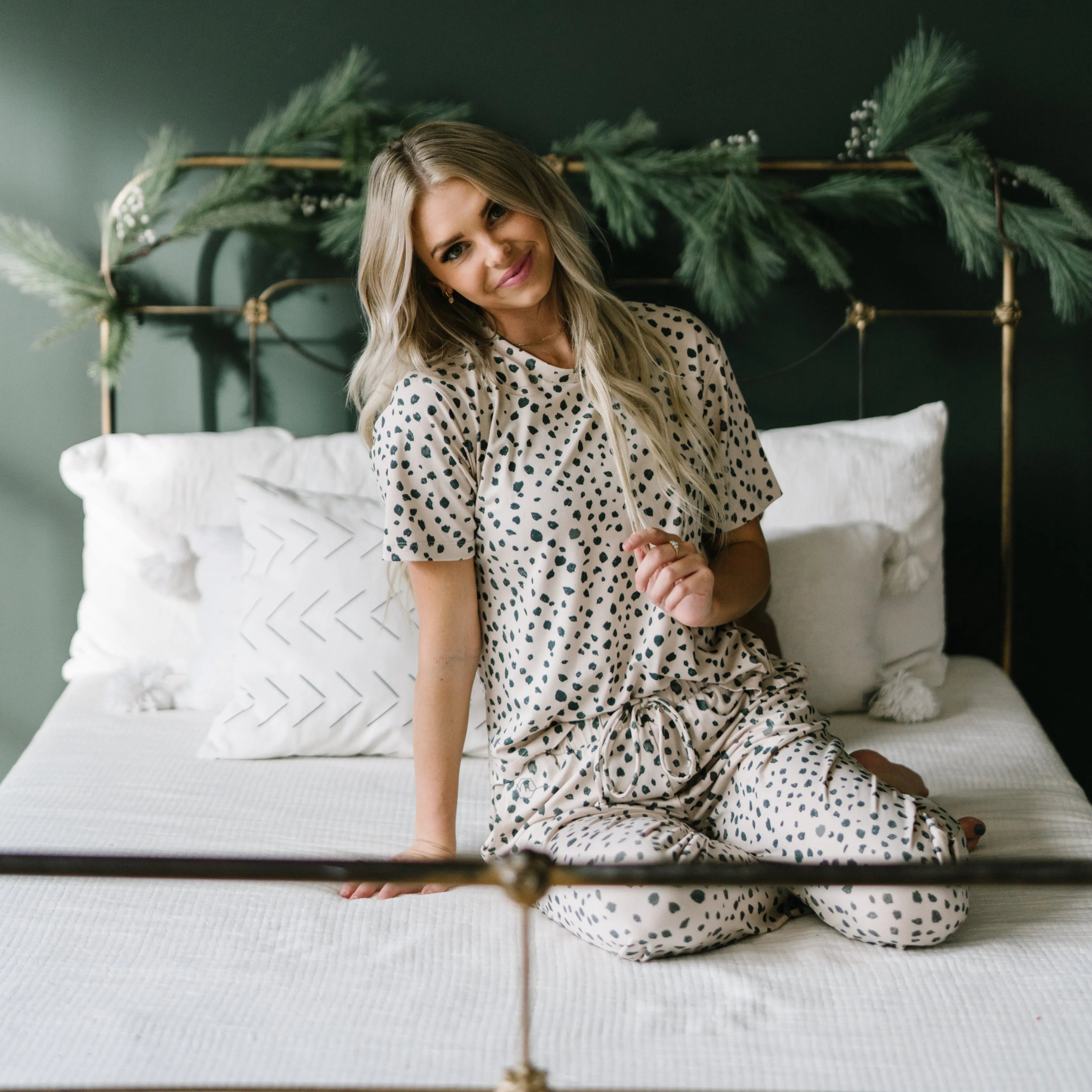 Lounge Premium Pajama Top - Dalmatian