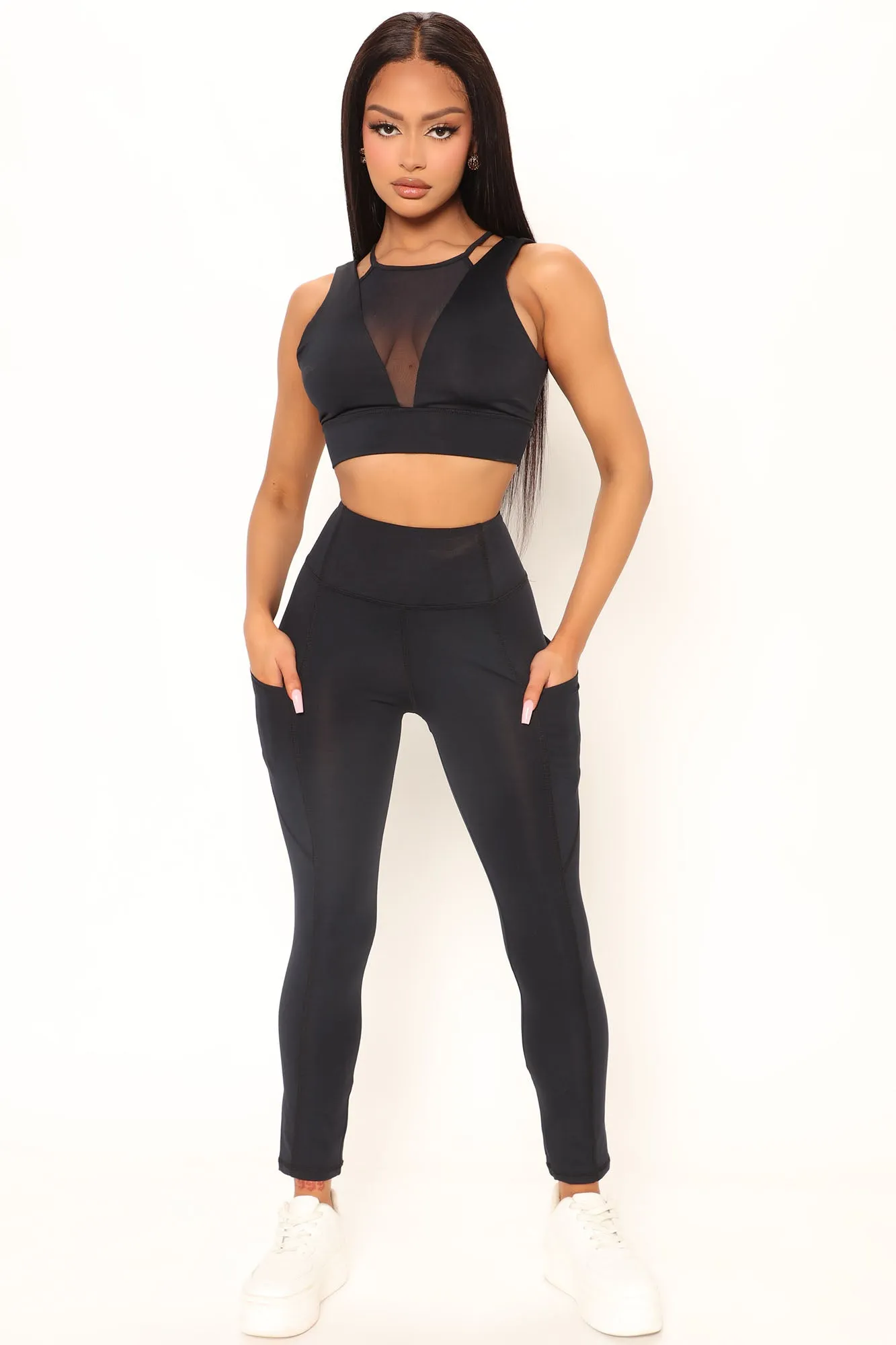 Making It Work Legging Set - Black