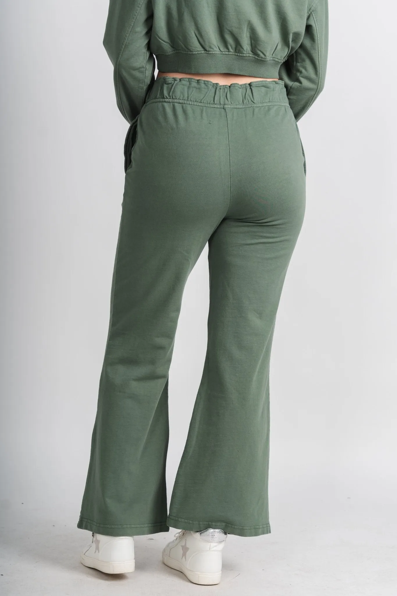 Mineral sweatpants gray green
