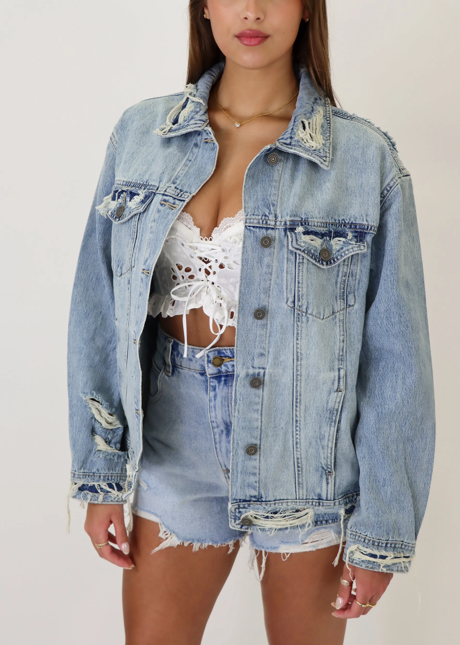 One Call Denim Jacket ★ Light Wash