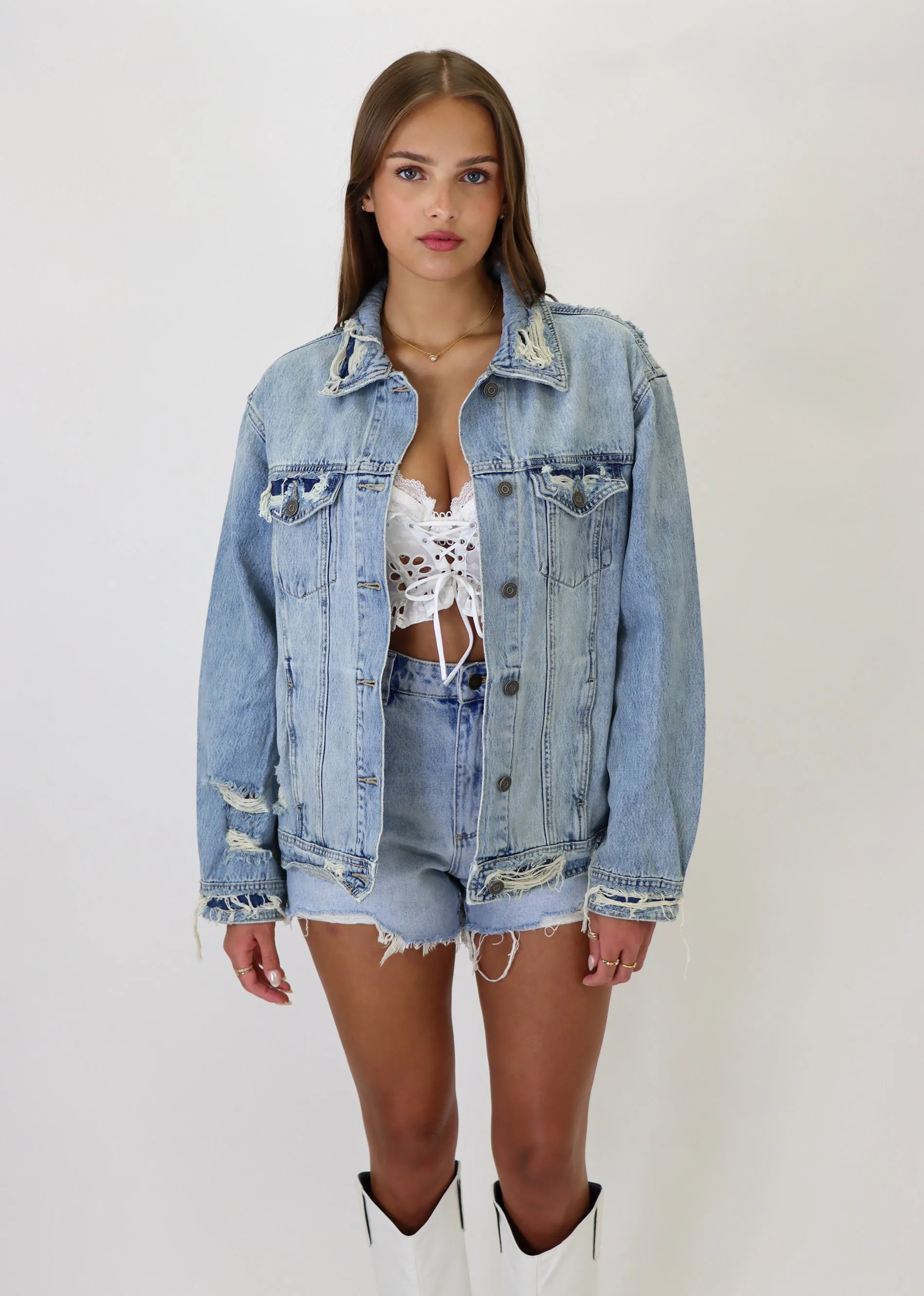 One Call Denim Jacket ★ Light Wash