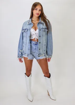 One Call Denim Jacket ★ Light Wash