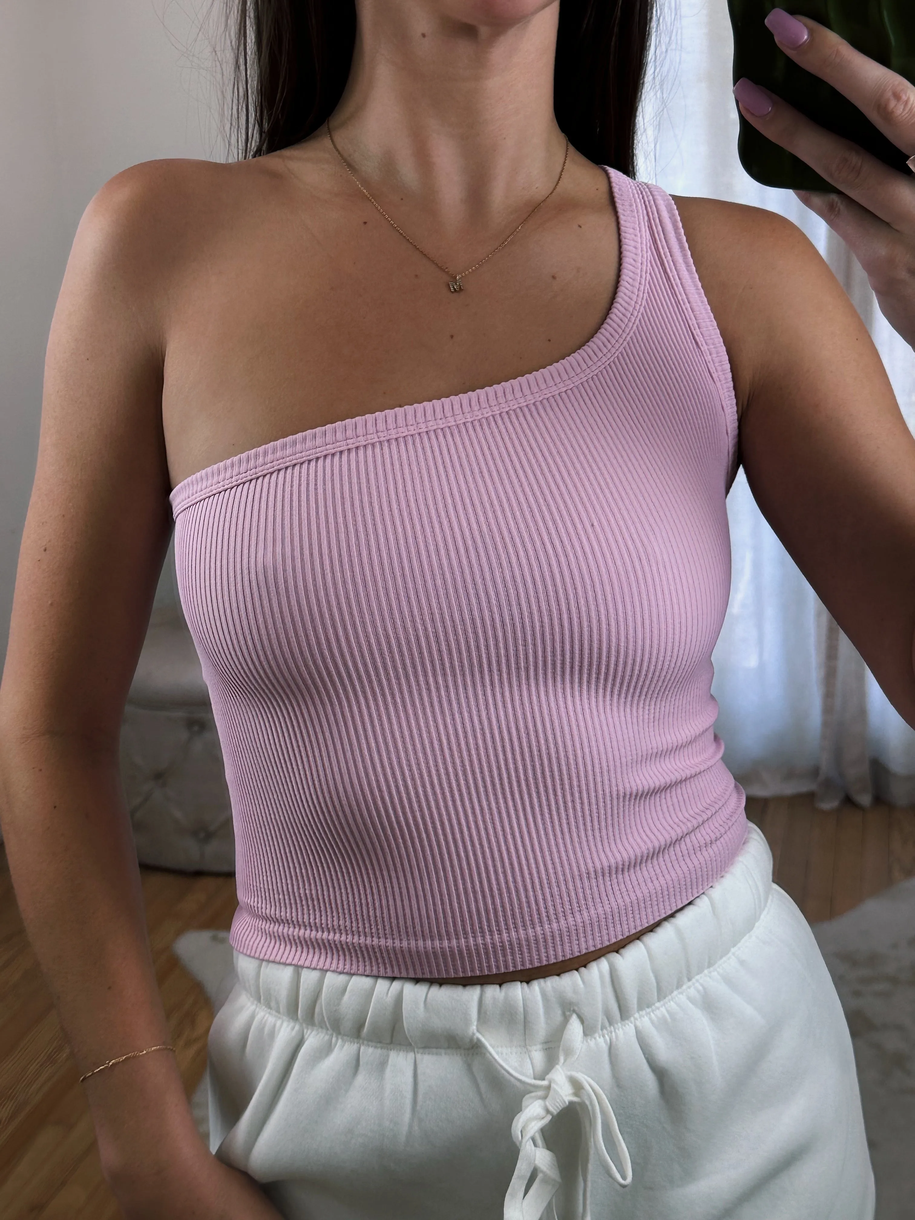 One Shoulder Tank
