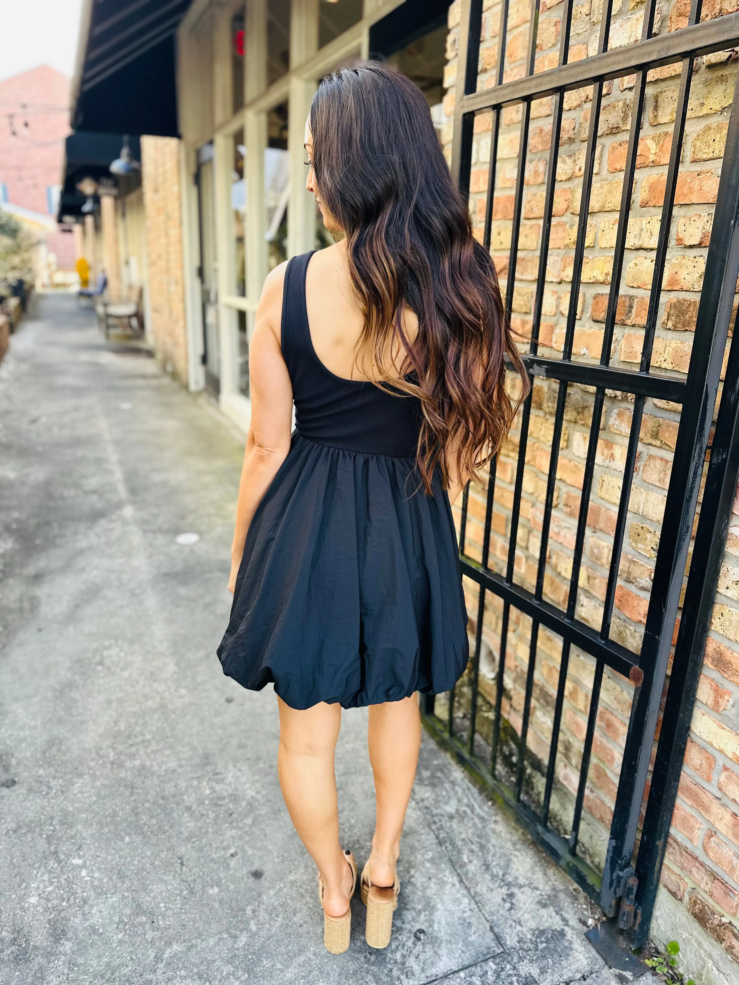 Palermo Mini Dress- Black