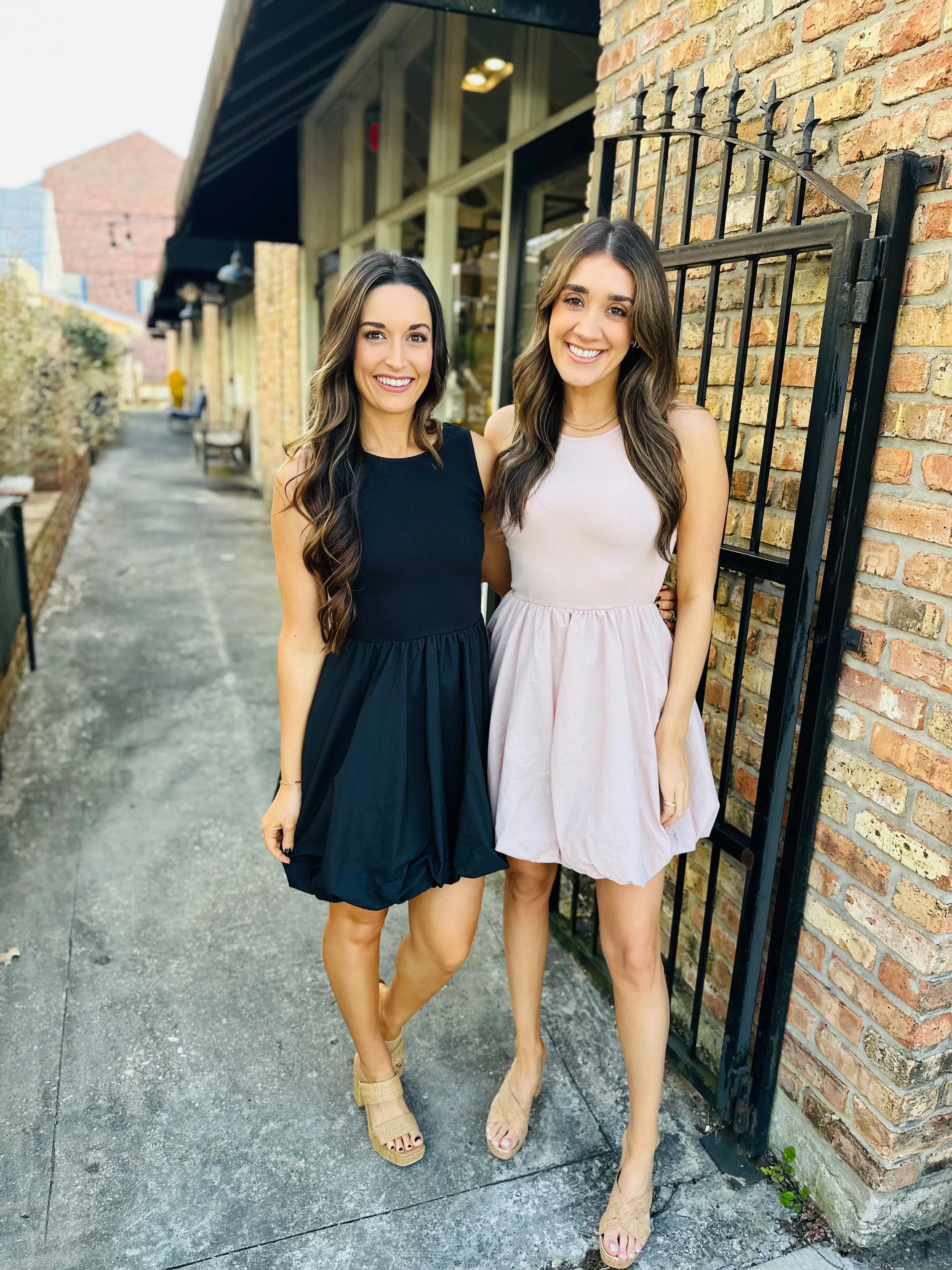 Palermo Mini Dress- Black