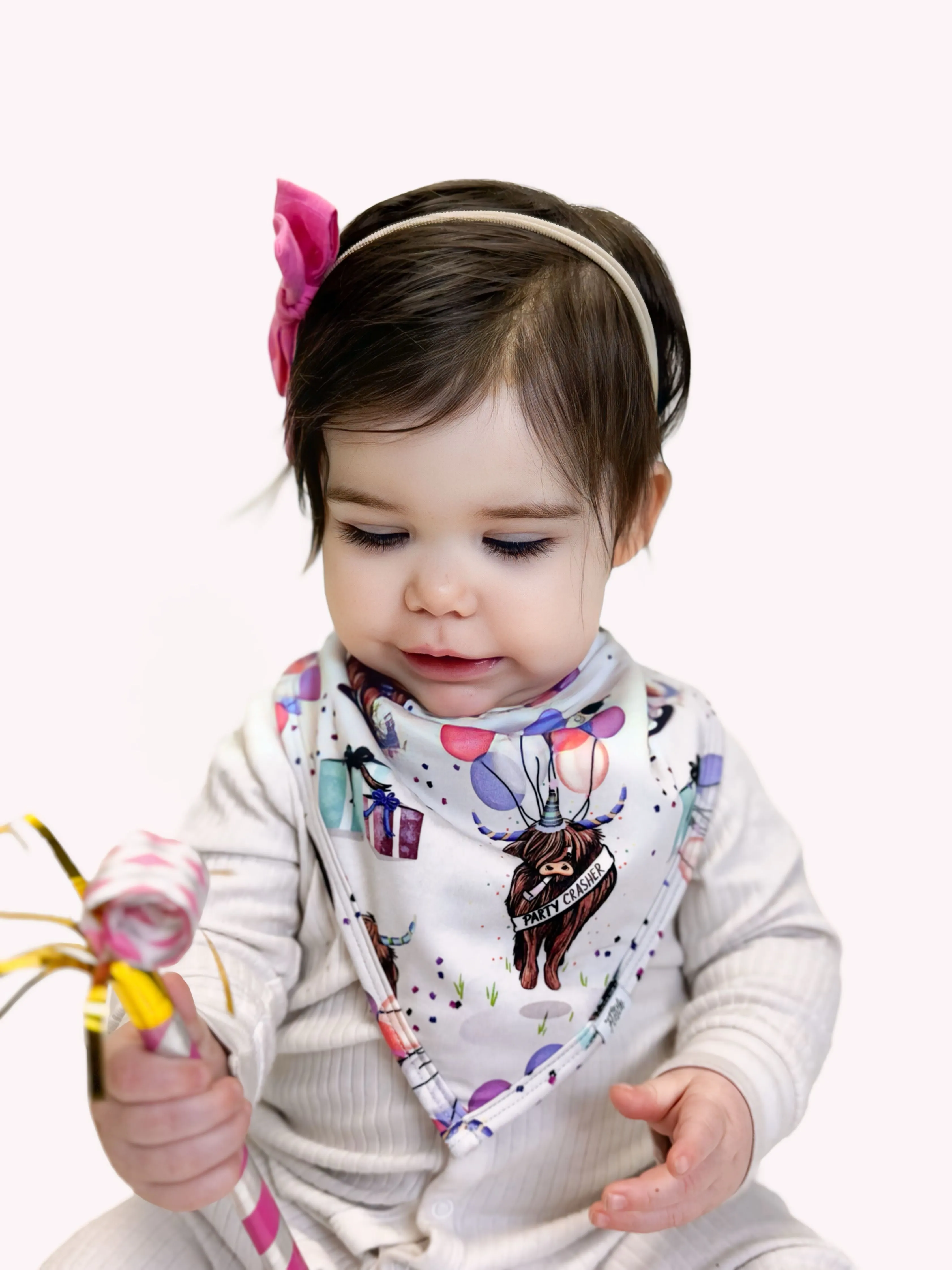 Party Crasher (Purple) Bib