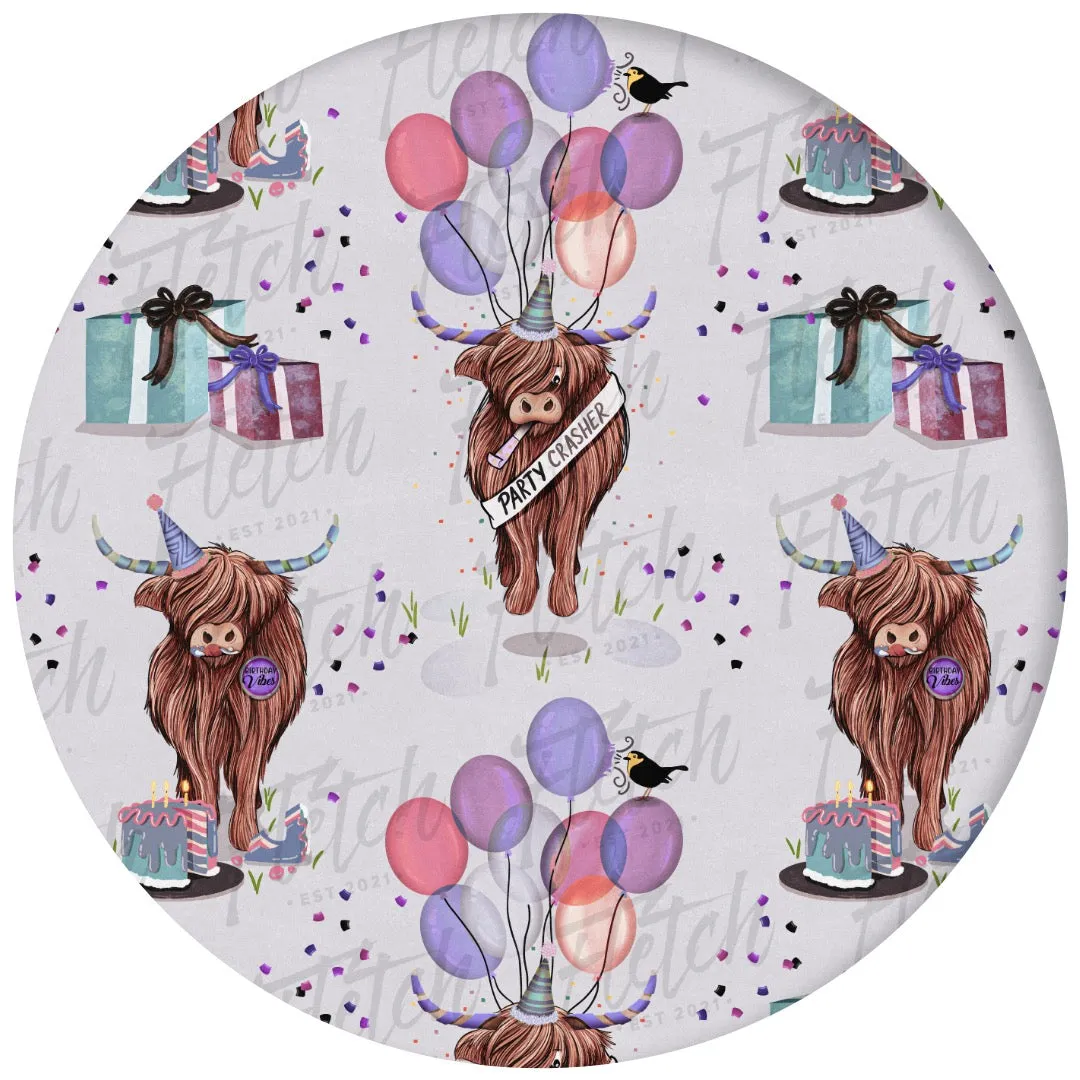 Party Crasher (Purple) Bib