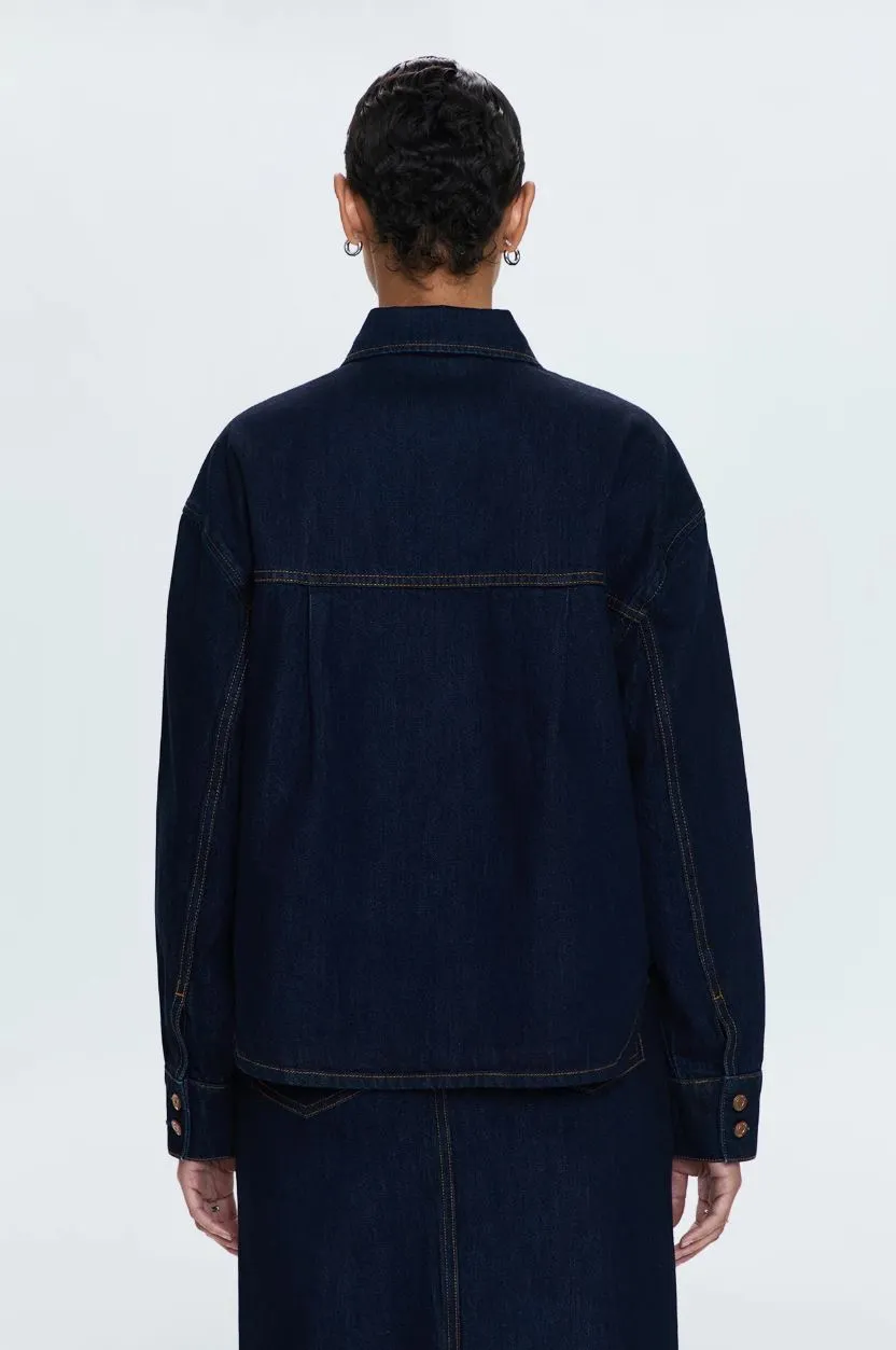 Pistola Mandy Crop Oversized Shacket