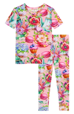 Posh Peanut Basic Short Sleeve Pajamas - Elizabeth