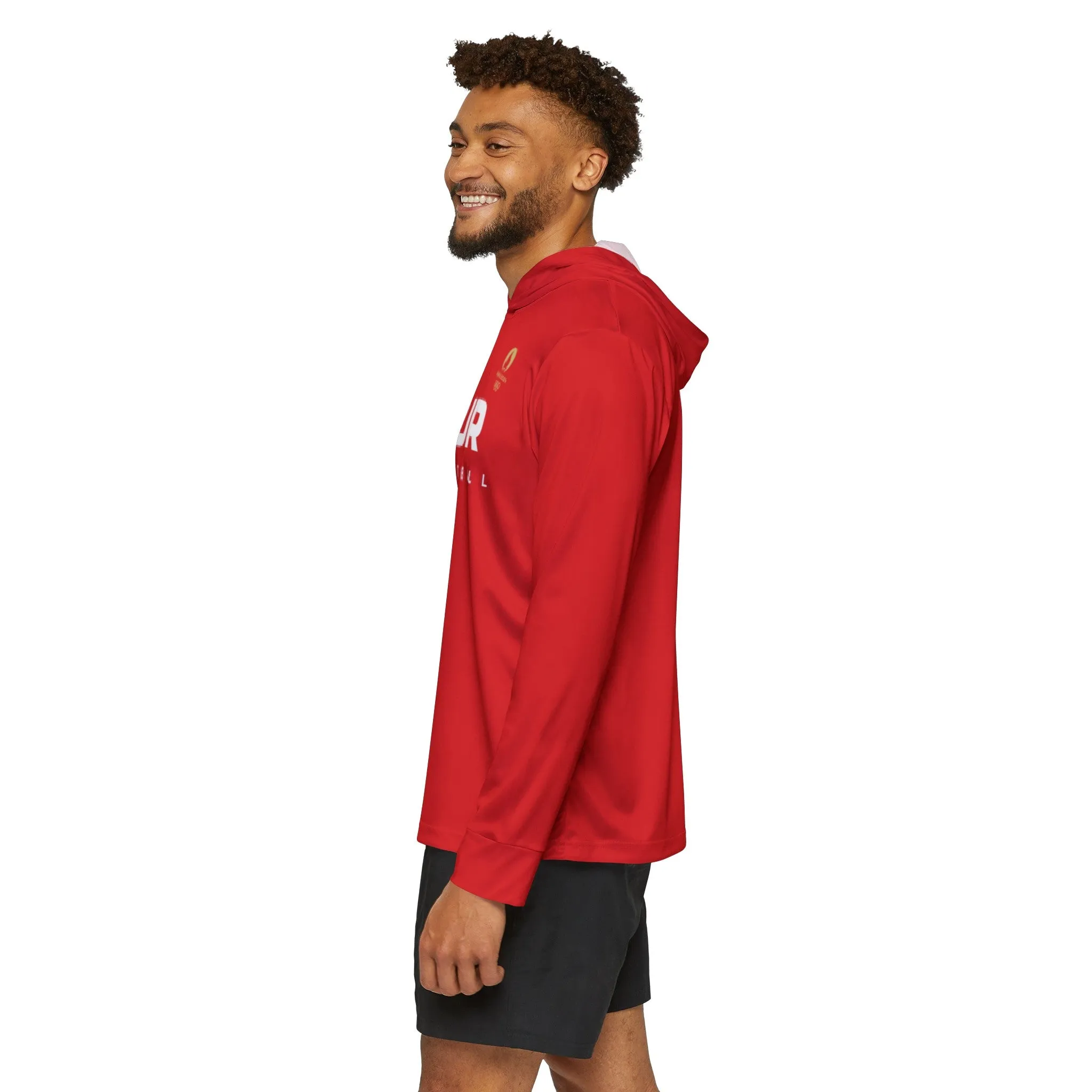 PUR Basketball Paris 2024 Men's Sports Warmup Hoodie