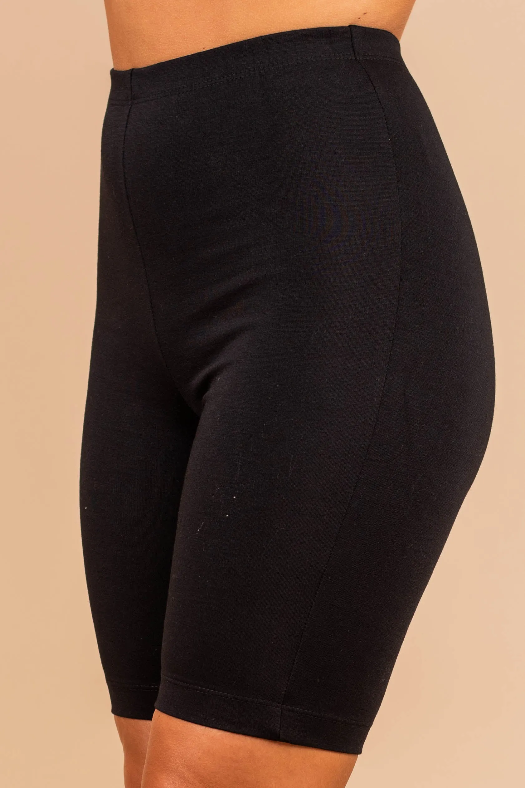 Ready For Anything Black Bicycle Shorts