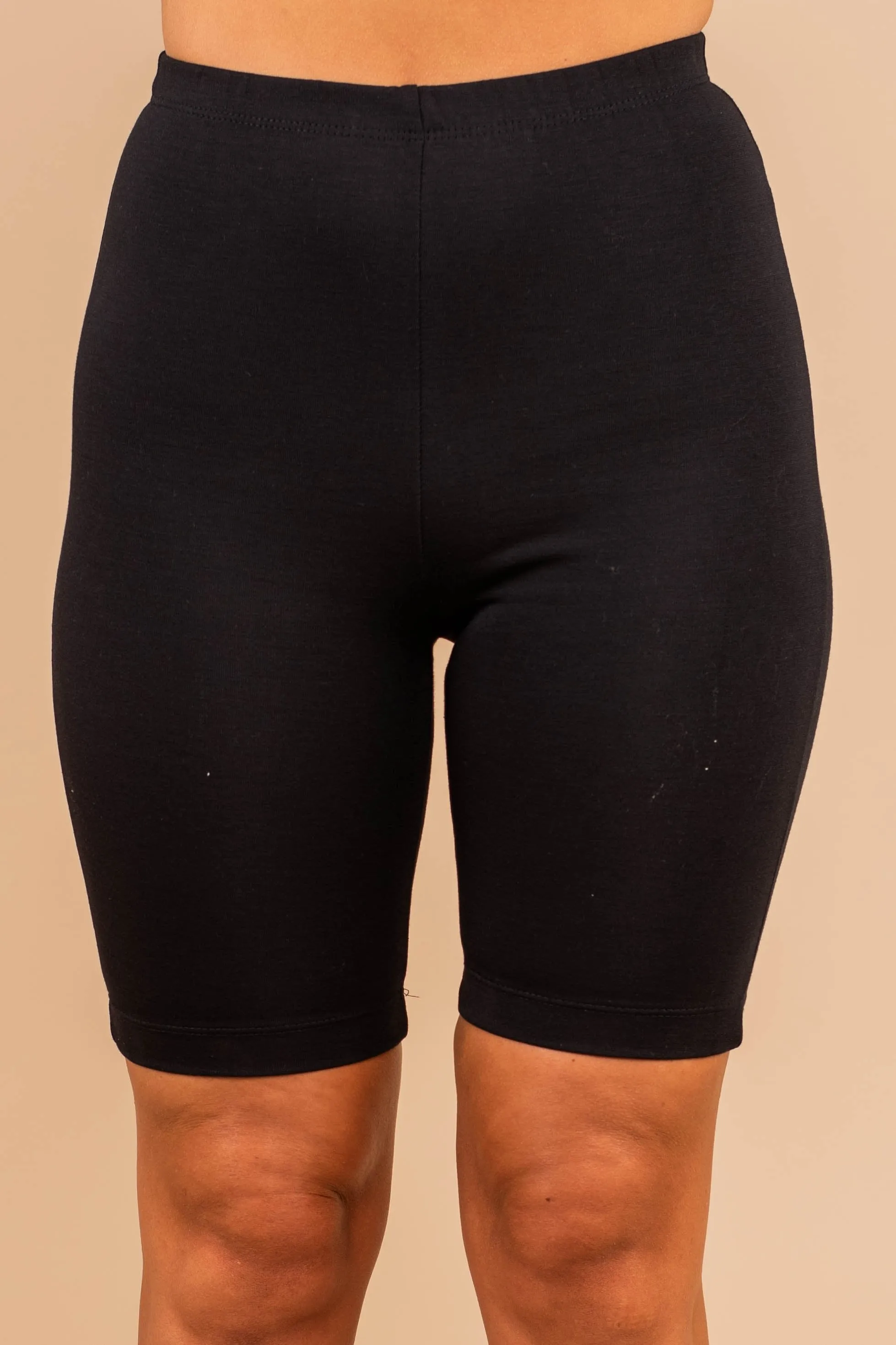 Ready For Anything Black Bicycle Shorts