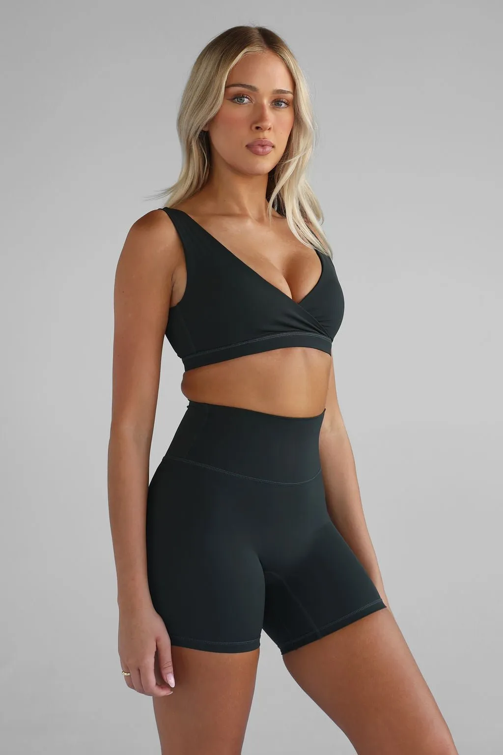SCULPT Bike Shorts - Deep Forrest