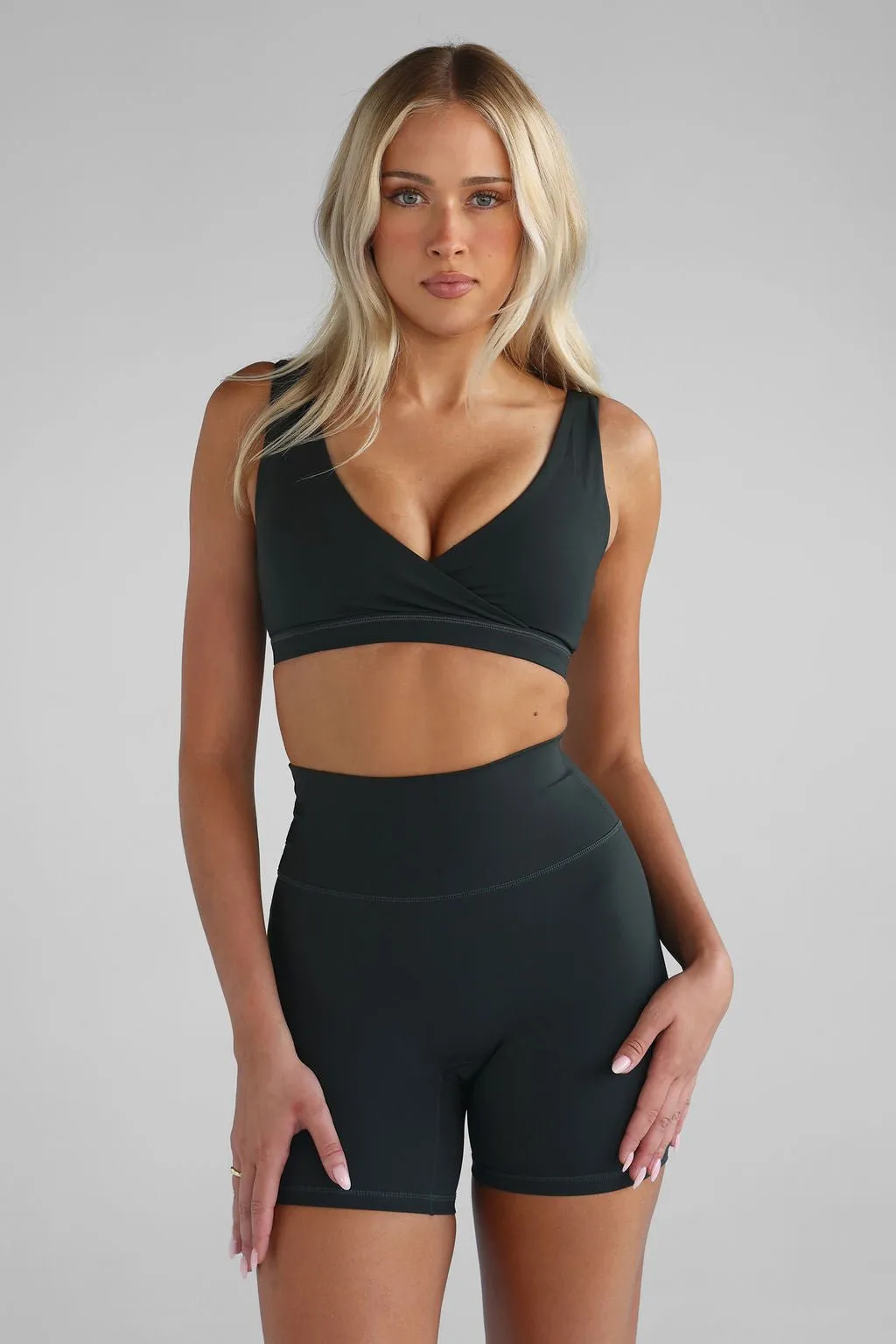 SCULPT Bike Shorts - Deep Forrest