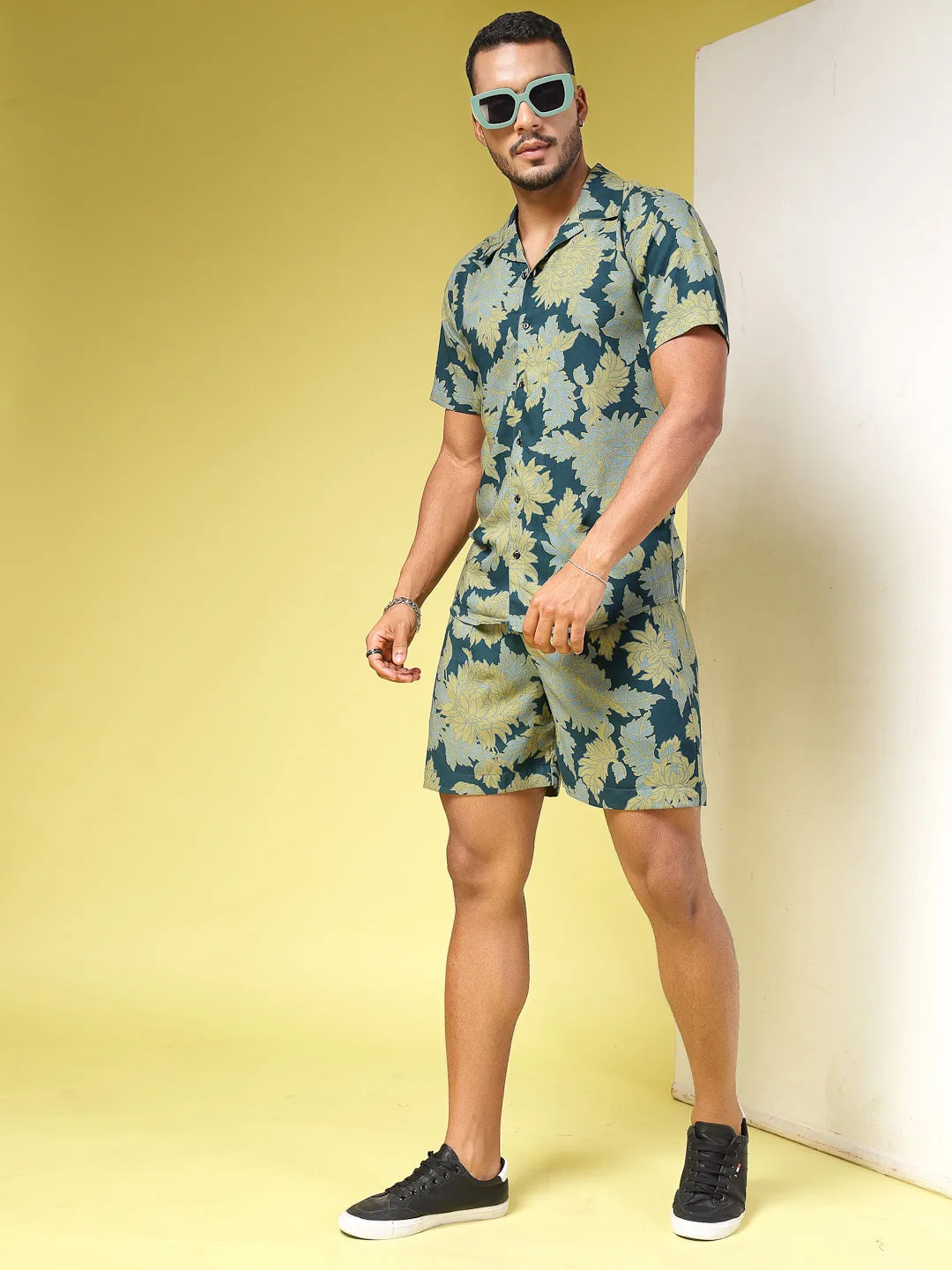 Trendy Botanical Print Co-ords