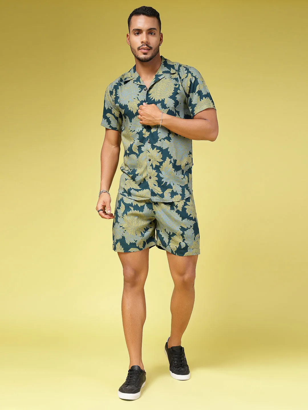 Trendy Botanical Print Co-ords