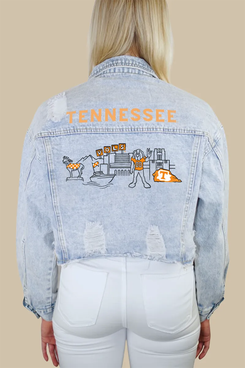 University of Tennessee Campus Classic Skyline Denim Jacket