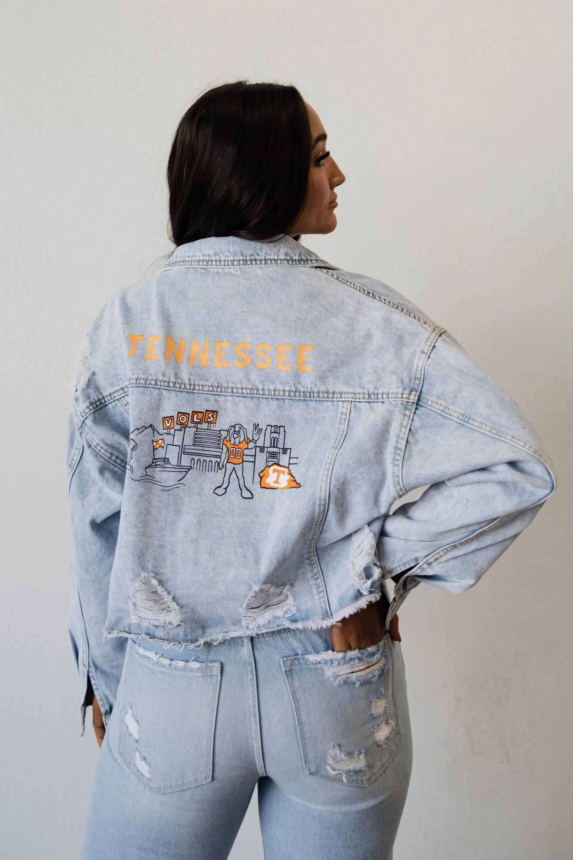 University of Tennessee Campus Classic Skyline Denim Jacket