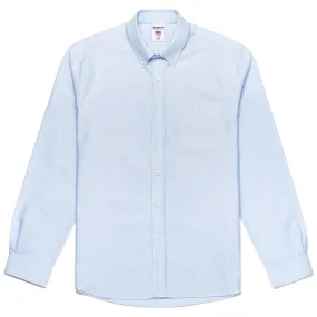 WHALEBACK - SHIRTS - Button  Down - Man - AZURE AIRY