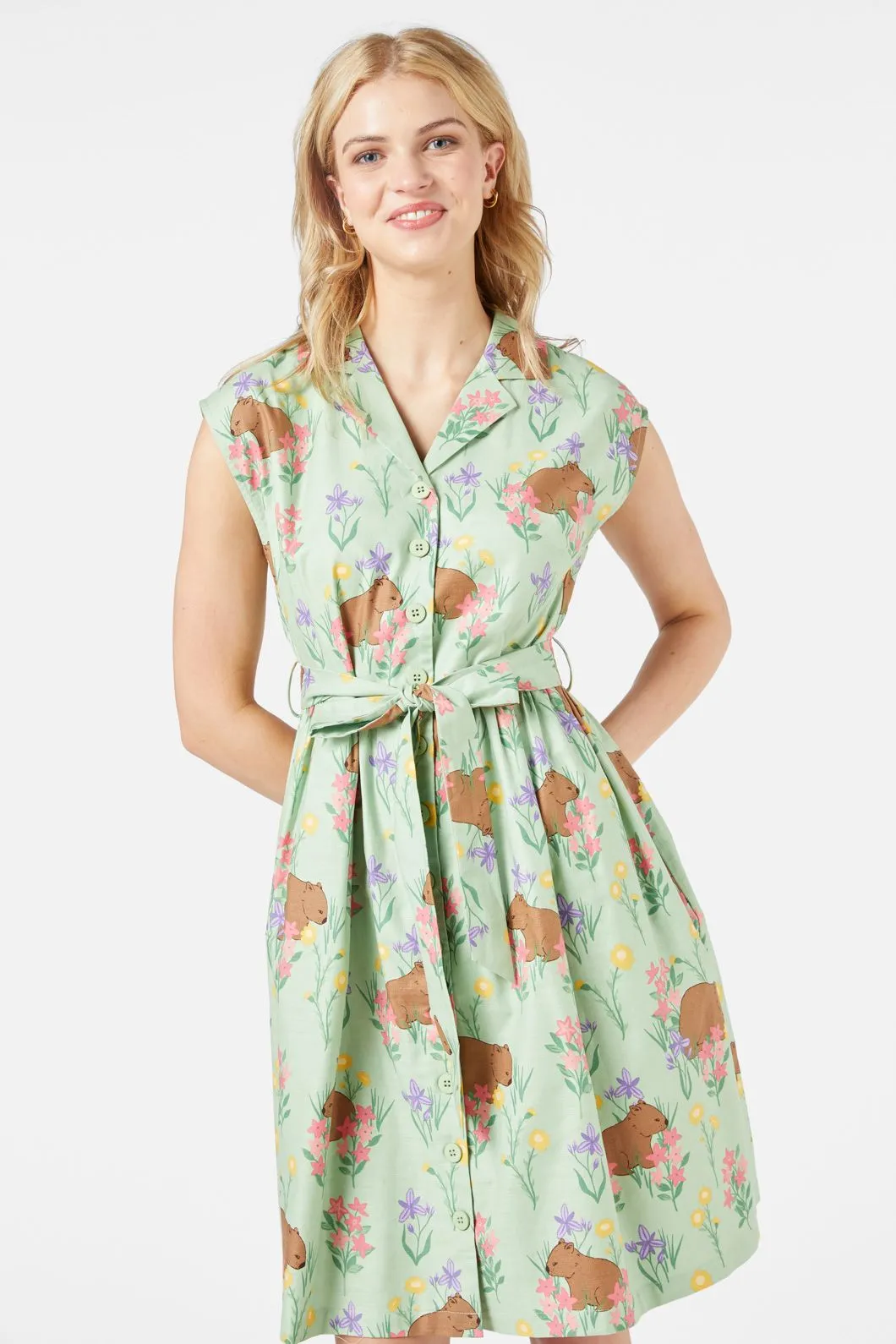 Wombat Shirt Dress